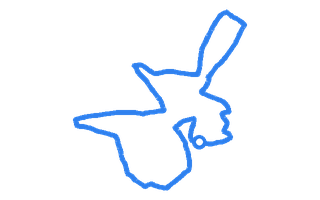 Route shape for Route 4 at Northallerton DTC