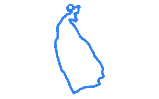 Route shape for Route 6 at Northallerton DTC