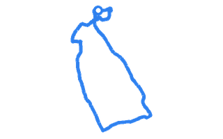 Route shape for Route 10 at Northallerton DTC