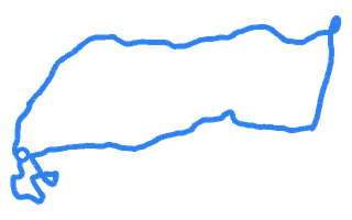 Route shape for Route 12 at Northallerton DTC