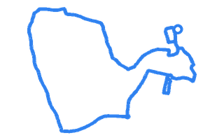 Route shape for Route 16 (NEW) at Northallerton DTC