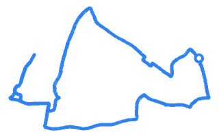 Route shape for Route 2 at Northampton DTC