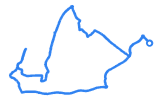 Route shape for Route 5 at Northampton DTC