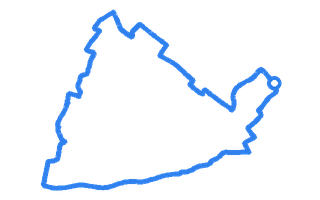 Route shape for Route 7 at Northampton DTC