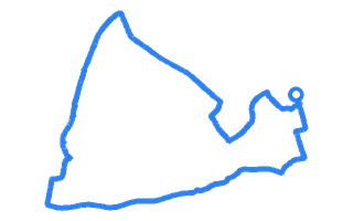Route shape for Route 8 (NEW) at Northampton DTC