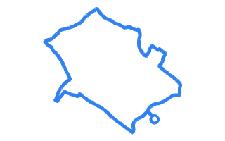 Route shape for Route 10 (NEW) at Northampton DTC