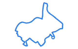 Route shape for Route 11 (NEW) at Northampton DTC