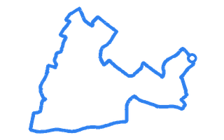 Route shape for Route 13 at Northampton DTC