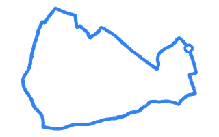 Route shape for Route 18 (NEW) at Northampton DTC