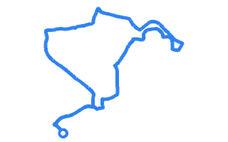 Route shape for Route 19 (NEW) at Northampton DTC