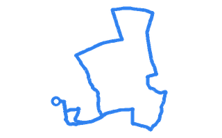 Route shape for Route 12 at Norwich (Peachman Way) DTC