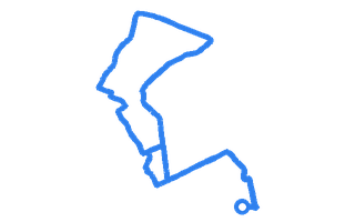 Route shape for Route 17 (NEW) at Norwich (Peachman Way) DTC