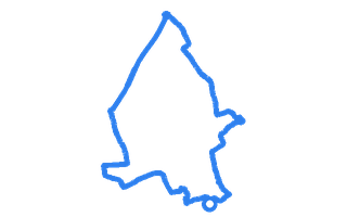 Route shape for Route 4 at Nottingham (Chilwell) DTC