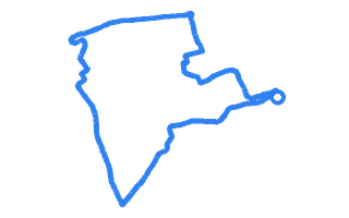 Route shape for Route 14 at Nottingham (Chilwell) DTC