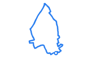 Route shape for Route 18 at Nottingham (Chilwell) DTC