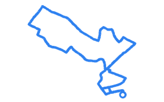Route shape for Route 3 at Nottingham (Colwick) DTC