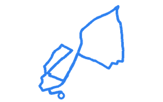 Route shape for Route 8 at Nottingham (Colwick) DTC
