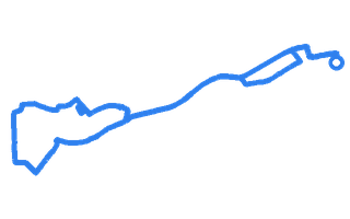 Route shape for Route 9 at Nottingham (Colwick) DTC