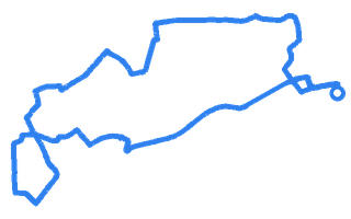 Route shape for Route 12 at Nottingham (Colwick) DTC