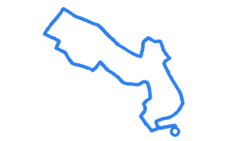 Route shape for Route 18 at Nottingham (Colwick) DTC