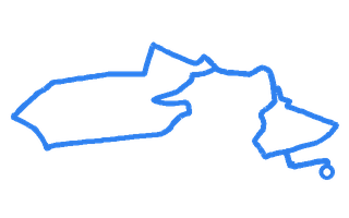 Route shape for Route 19 at Nottingham (Colwick) DTC