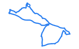 Route shape for Route 3 at Nottingham (Watnall) DTC