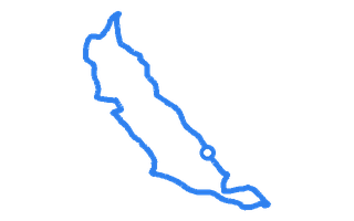 Route shape for Route 11 at Nottingham (Watnall) DTC