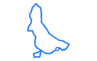 Route shape for Route 1 (NEW) at Nuneaton DTC