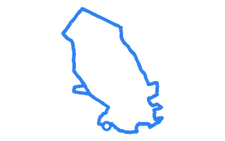 Route shape for Route 3 at Nuneaton DTC