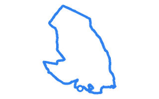 Route shape for Route 5 (NEW) at Nuneaton DTC