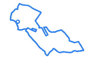 Route shape for Route 8 at Nuneaton DTC