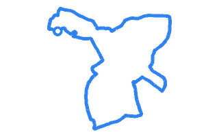Route shape for Route 13 at Nuneaton DTC