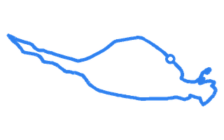 Route shape for Route 6 at Orkney DTC