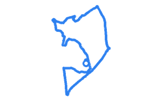 Route shape for Route 8 at Oswestry DTC
