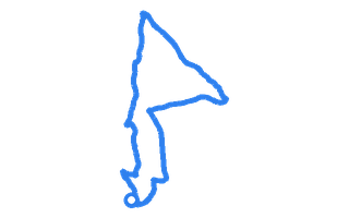Route shape for Route 9 at Oswestry DTC