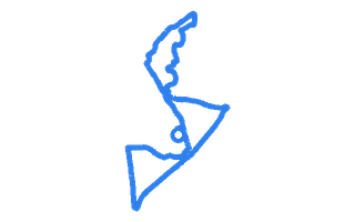 Route shape for Route 14 at Oswestry DTC