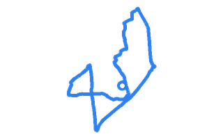 Route shape for Route 16 (NEW) at Oswestry DTC
