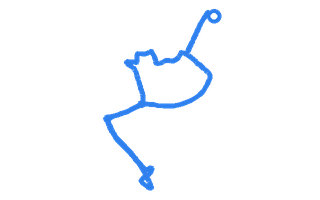 Route shape for Route 1 at Oxford (Cowley) DTC