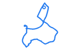 Route shape for Route 2 at Oxford (Cowley) DTC