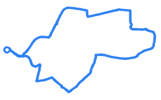Route shape for Route 1 at Paisley DTC