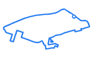 Route shape for Route 2 at Paisley DTC