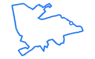 Route shape for Route 5 at Paisley DTC