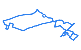 Route shape for Route 6 at Paisley DTC
