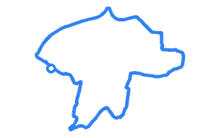Route shape for Route 7 at Paisley DTC