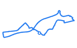 Route shape for Route 9 at Paisley DTC