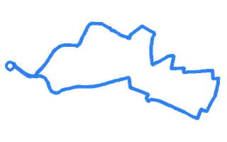 Route shape for Route 10 at Paisley DTC