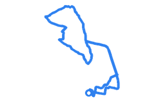 Route shape for Route 3 at Pembroke Dock DTC
