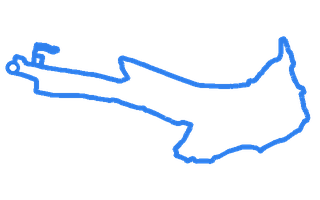Route shape for Route 5 at Pembroke Dock DTC