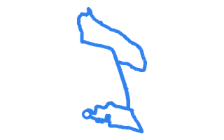 Route shape for Route 7 at Pembroke Dock DTC