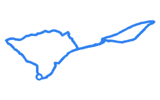 Route shape for Route 2 (NEW) at Penzance DTC